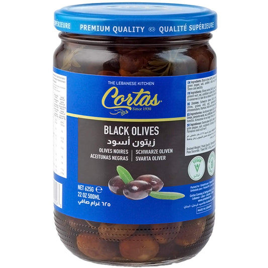 Cortas Black Olives 36 oz