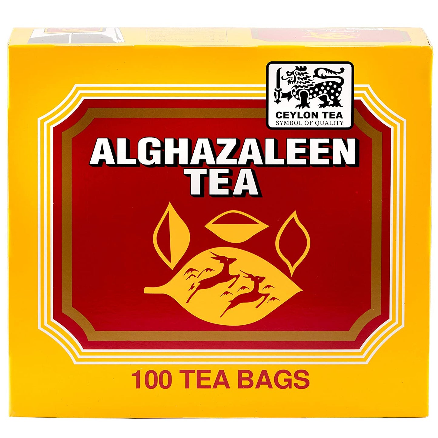 Alghazaleen Pure Ceylon Tea 100 Bags - Mideast Grocers